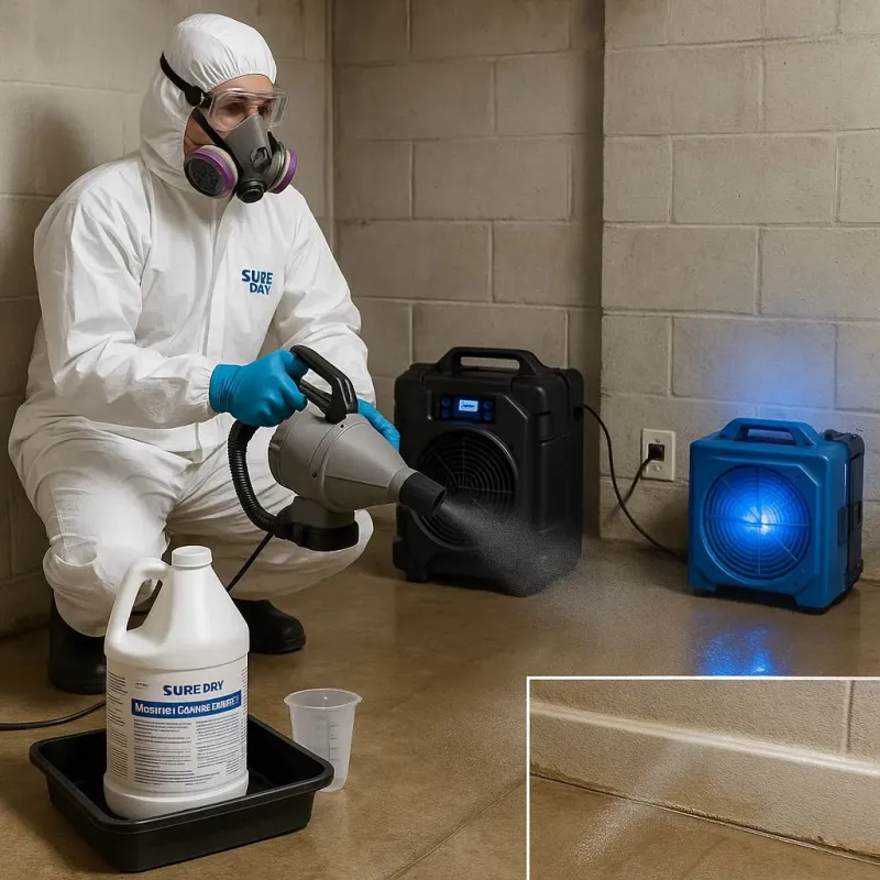 Sanitization and Odor Removal process in Big Stone Gap, VA