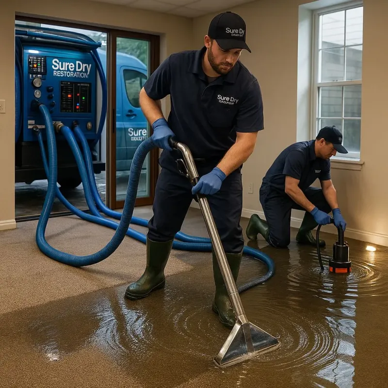 Water Extraction and Removal process in Big Stone Gap, VA